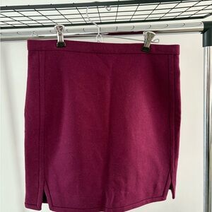 J. Crew Rich Purple Pencil Skirt